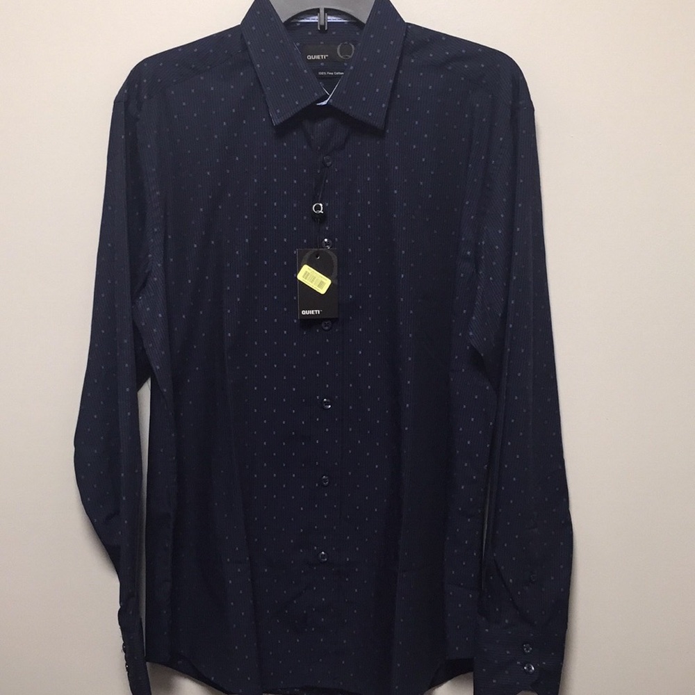 ⚡️NWT- Quieti Men’s Dress Shirt - Picture 4 of 8